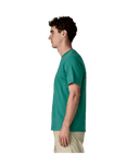 PATAGONIA P-6 LOGO T-SHIRT - GEM GREEN