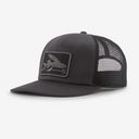 PATAGONIA FLYING FISH RELAXED TRUCKER HAT - INK BLACK