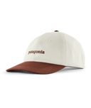 PATAGONIA FITZ ROY ICON TRAD CAP - TEXT LOGO: DRIED VANILLA