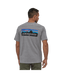 PATAGONIA P-6 LOGO RESPONSIBILI-TEE - GRAVEL HEATHER