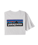 PATAGONIA P-6 LOGO RESPONSIBILI-TEE - WHITE