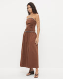 MON RENN ROCCO DRESS - NUTMEG