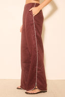 MON RENN ALERIA PANT - PLUM CONTRAST