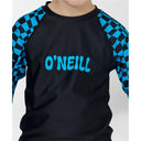 O'NEILL BOYS TODDLER SPF LS RASH TEE - CHECKERS