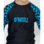 O'NEILL BOYS TODDLER SPF LS RASH TEE - CHECKERS