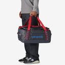 PATAGONIA BLACK HOLE DUFFEL 70L - SMOLDER BLUE / AMANITA RED