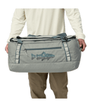 BLACK HOLE 55L DUFFEL - WILD WATERLINE:SLEET GREEN