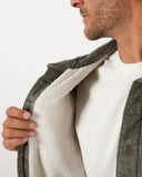 T&C THE RANCH CORD JACKET - MILITARY