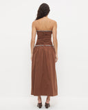 MON RENN ROCCO DRESS - NUTMEG