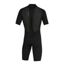 O'NEILL FACTOR BACK ZIP SHORT SLEEVE SPRING 2MM - BLK/BLK