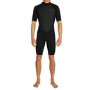 O'NEILL FACTOR BACK ZIP SHORT SLEEVE SPRING 2MM - BLK/BLK