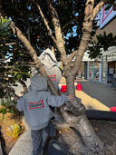 MOUNT SURF SHOP KIDS HOOD - GREY MARLE