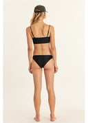 SISSTREVOLUTION SEEKER SOLID CHEEKY BOTTOM - BLACK