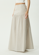 AFENDS NADIA MAXI SKIRT - REVERB MOONBEAM CHECK