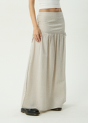 AFENDS NADIA MAXI SKIRT - REVERB MOONBEAM CHECK