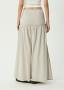 AFENDS NADIA MAXI SKIRT - REVERB MOONBEAM CHECK