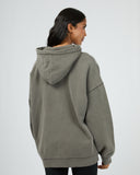 ALL ABOUT EVE PERFORMANCE O/S HOODIE - CHARCOAL