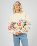 ALL ABOUT EVE ALFRESCO BOX CREW - VANILLA