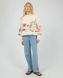 ALL ABOUT EVE ALFRESCO BOX CREW - VANILLA