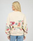 ALL ABOUT EVE ALFRESCO BOX CREW - VANILLA