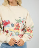 ALL ABOUT EVE ALFRESCO BOX CREW - VANILLA