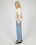 ALL ABOUT EVE ALFRESCO BOX CREW - VANILLA