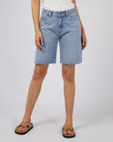 LEXIE DENIM JORT - LIGHT BLUE