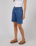 LEXIE DENIM JORT - HERITAGE BLUE