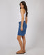 LEXIE DENIM JORT - HERITAGE BLUE