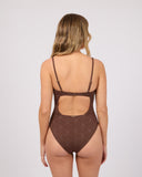 ALL ABOUT EVE IVY ONE PIECE - CHOCOLATE