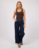 ALL ABOUT EVE AAE LAYERS TANK - BROWN