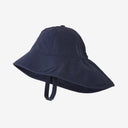 PATAGONIA BABY BLOCK THE SUN HAT - NEW NAVY