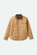 BRIXTON CASS JACKET - TIGER'S EYE