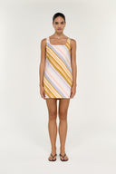 STAPLE THE LABEL VEDA MINI DRESS - STRIPE