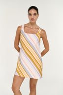 STAPLE THE LABEL VEDA MINI DRESS - STRIPE