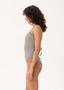 AFENDS ANDREA - ONE PIECE - BLACK / WHITE GINGHAM