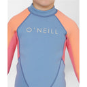 O'NEILL GIRLS TODDLER REACTOR BACKZIP FULL 2MM - DENIM BLUE