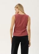 AFENDS DAHLIA SHORT SLEEVE TOP - INDY ROSE CHECK