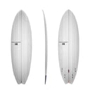 TOLHURST X HARLEY INGLEBY HIBT 3+3 - THUNDERBOLT RED - 6'6" in WHITE