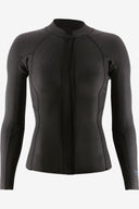PATAGONIA WOMENS R1 LITE YULEX LONG SLEEVE WETSUIT TOP - BLACK