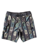 VISSLA TROPIC TILES 18.5" BOARDSHORT - PHANTOM