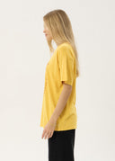AFENDS HOLLY OVERSIZED TEE - MANGO
