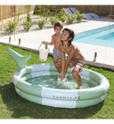 SUNNYLIFE INFLATABLE BACKYARD POOL - SHARK TRIBE