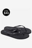 RIP CURL SCRIPT WAVE BLOOM OPEN TOE - BLACK