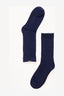 AFENDS EVERYDAY - HEMP SOCKS ONE PACK - NAVY