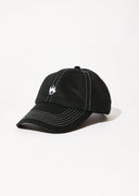 AFENDS CORE SIX PANEL CAP - STONE BLACK