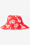 AFENDS HIBISCUS - WIDE BRIM HAT - HIBISCUS