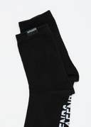 AFENDS BASIS SOCKS 2 PACK - BLACK/WHITE