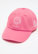 AFENDS HIGH PANELLED CAP - PINK