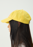 AFENDS SUNBAKE PANELLED CAP - LEMON
